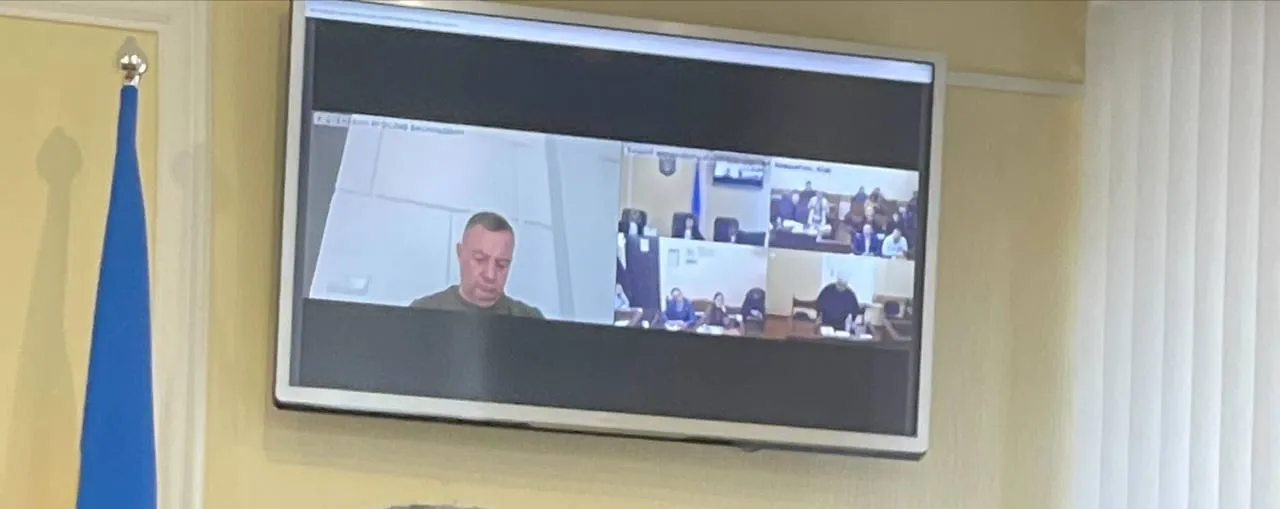 Дубневич присоединился к заседанию в видеоформате