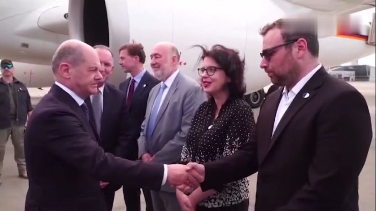 Олаф Шольц в Ізраїлі 17 жовтня Олаф Шольц в Ізраїлі 17 жовтня