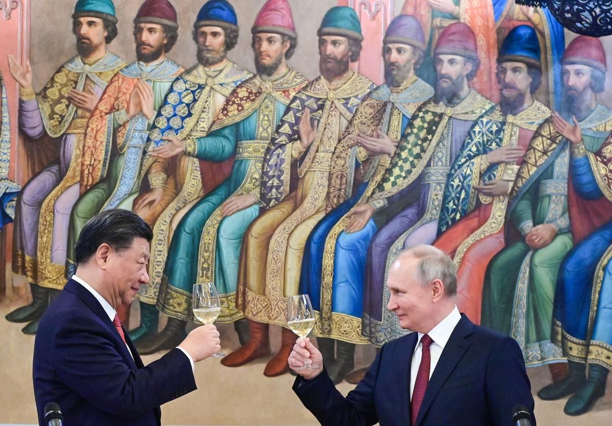 Путин приехал в Китай