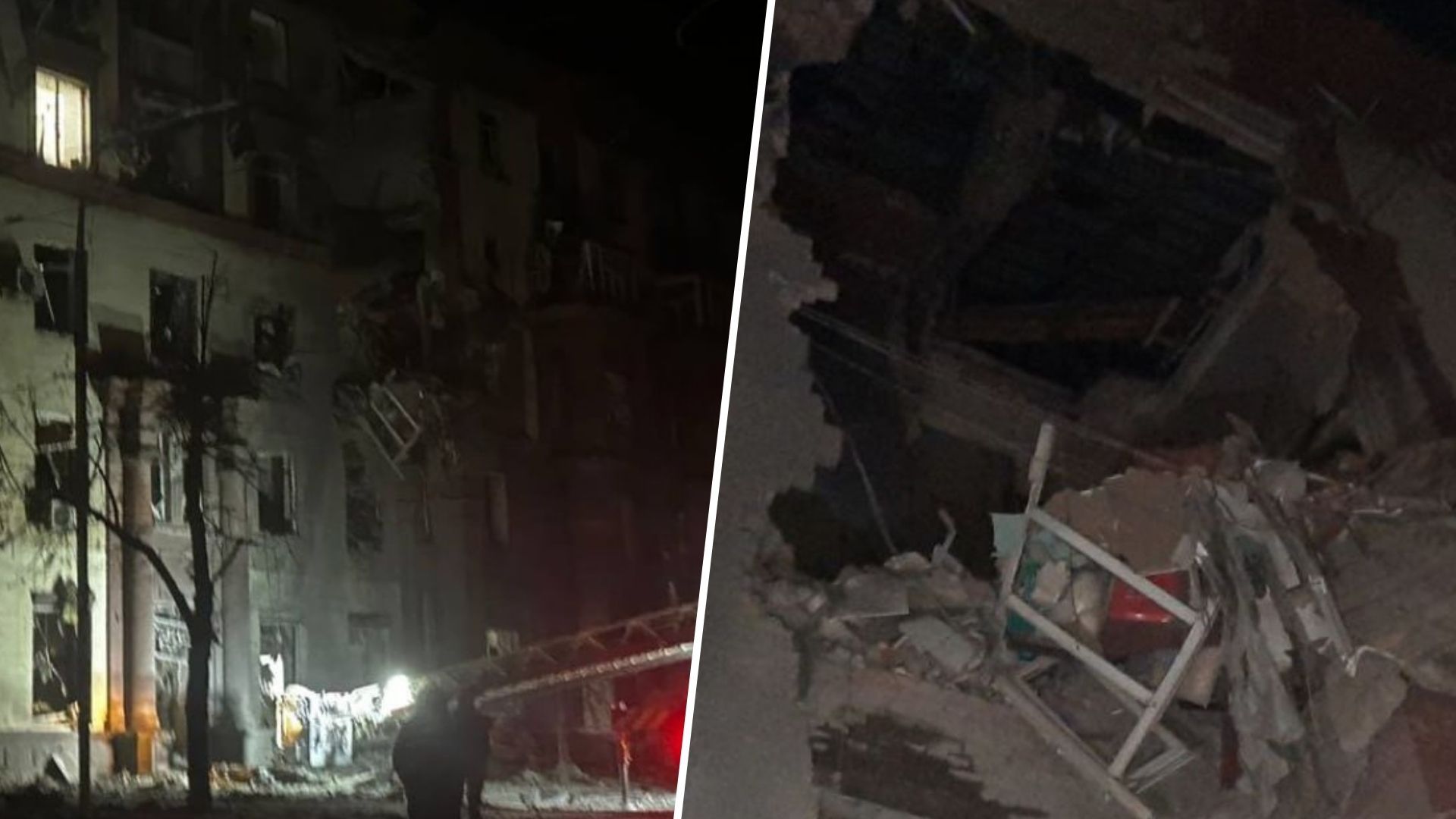 В Запорожье под завалами ищут молодых супругов В Запорожье под завалами ищут молодых супругов