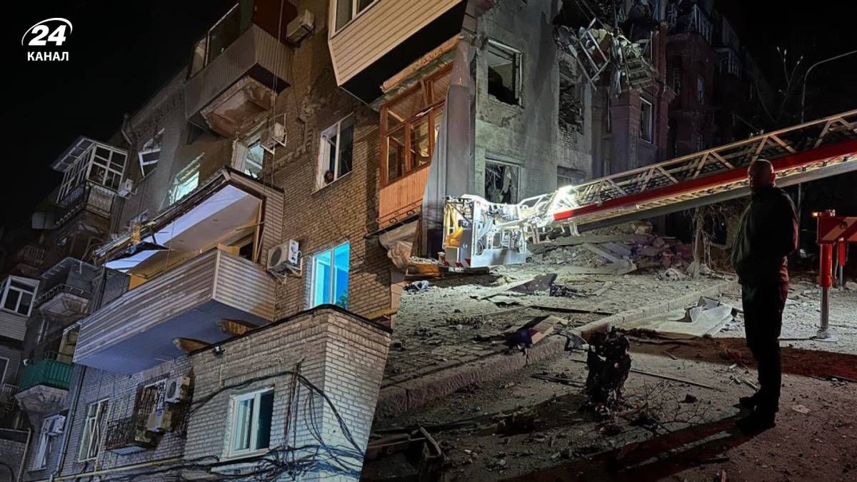 В МВД показали, как спасали жителей многоэтажки, подвергшейся ракетному удару