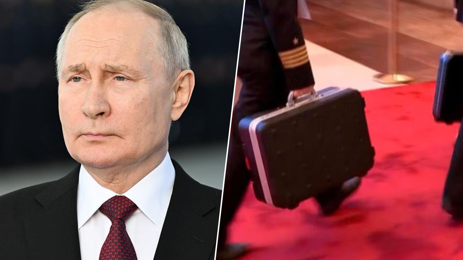 Владімір Путін у Китаї з'явився з ядерною валізою