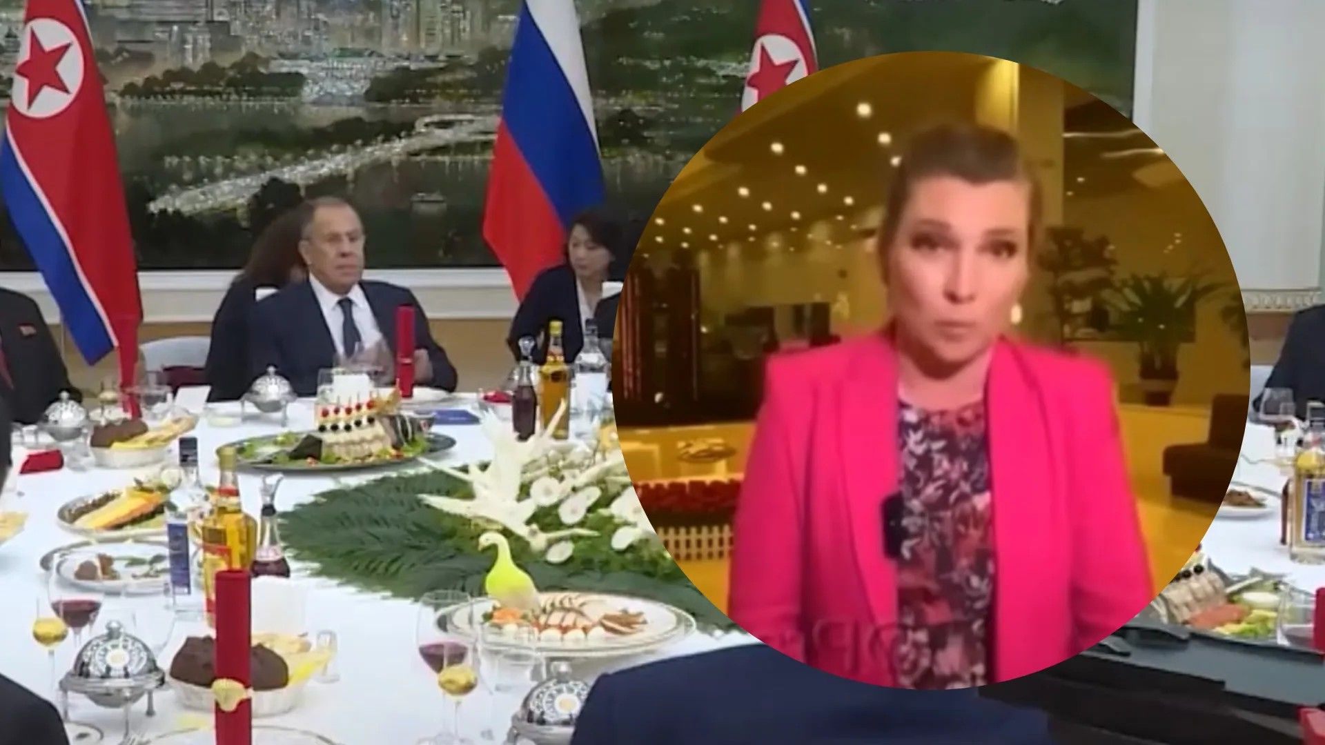 Вояж Лаврова і Скабєєвої до КНДР Вояж Лаврова і Скабєєвої до КНДР