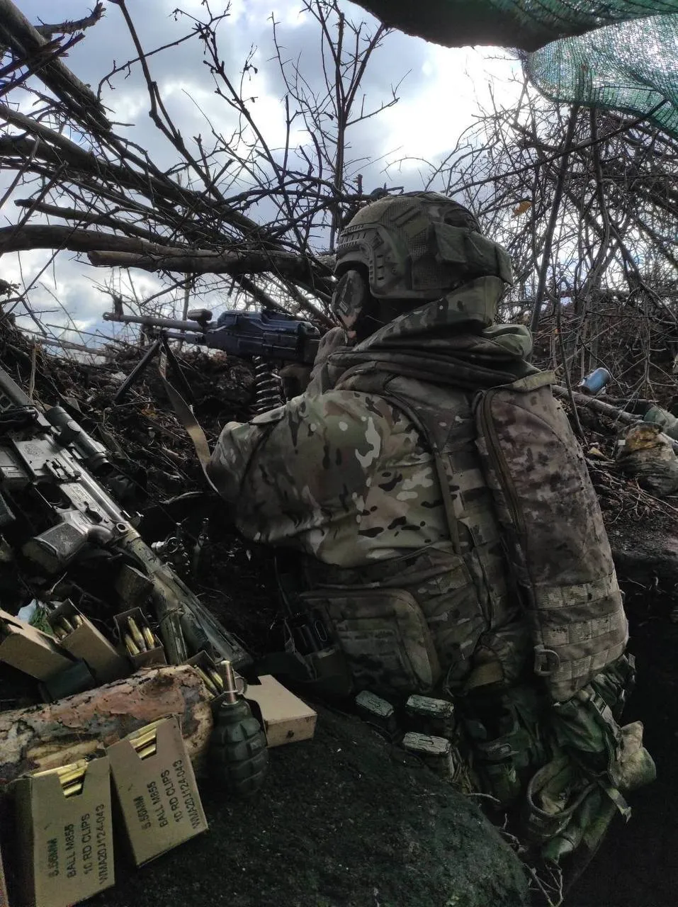 Спецпризначенець ГУР відпрацьовує по ворогу