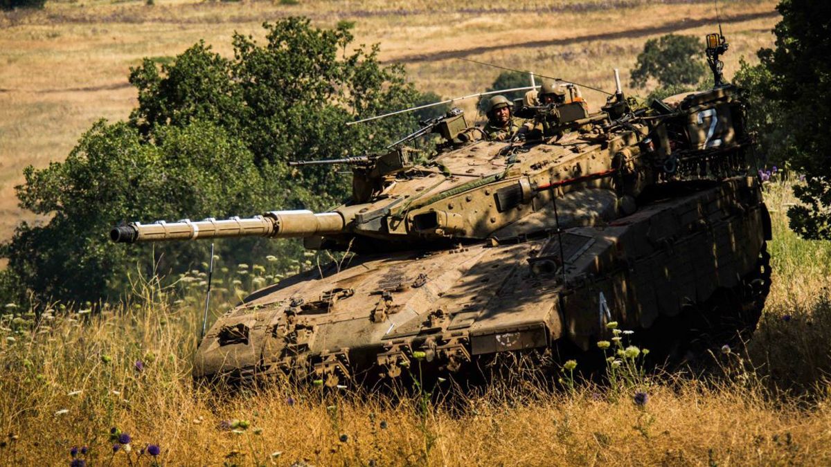 Израильский танк обстрелял территорию Египта