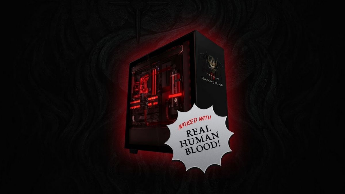 Blizzard разыграет компьютер с человеческой кровью среди доноров крови