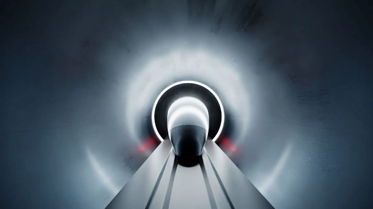 Hyperloop представил новую версию своих вакуумных поездов Hyperloop представил новую версию своих вакуумных поездов