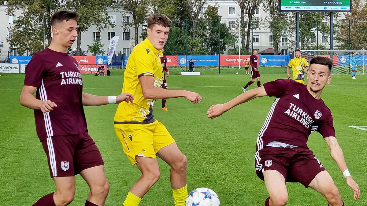 Сараєво U-19 - Рух U-19 результат та відео голів матчу Юнацької ліги УЄФА