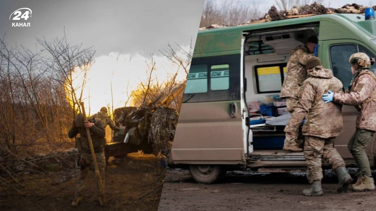 Военные спасают побратима с поля боя Военные спасают побратима с поля боя