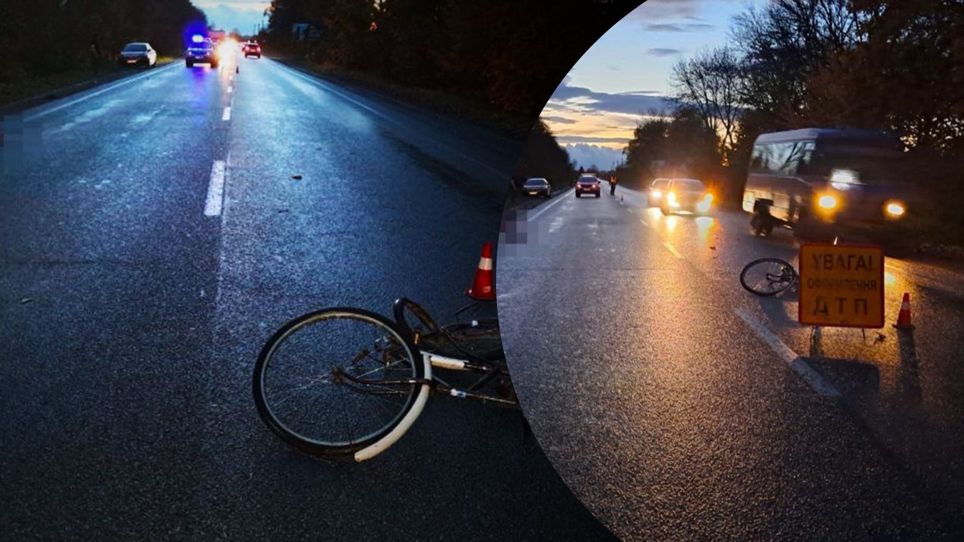 На Прикарпатті депутат збив велосипедиста На Прикарпатті депутат збив велосипедиста