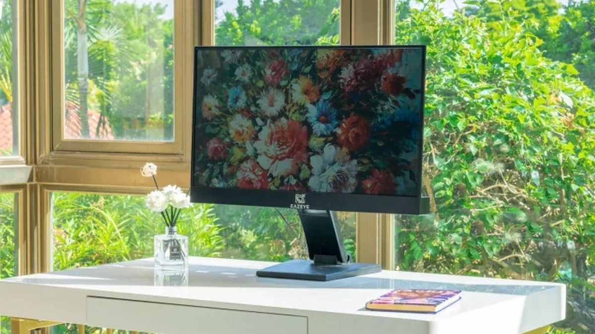 Монитор Eazeye работает благодаря естественному освещению, не утомляя глаза Монитор Eazeye работает благодаря естественному освещению, не утомляя глаза