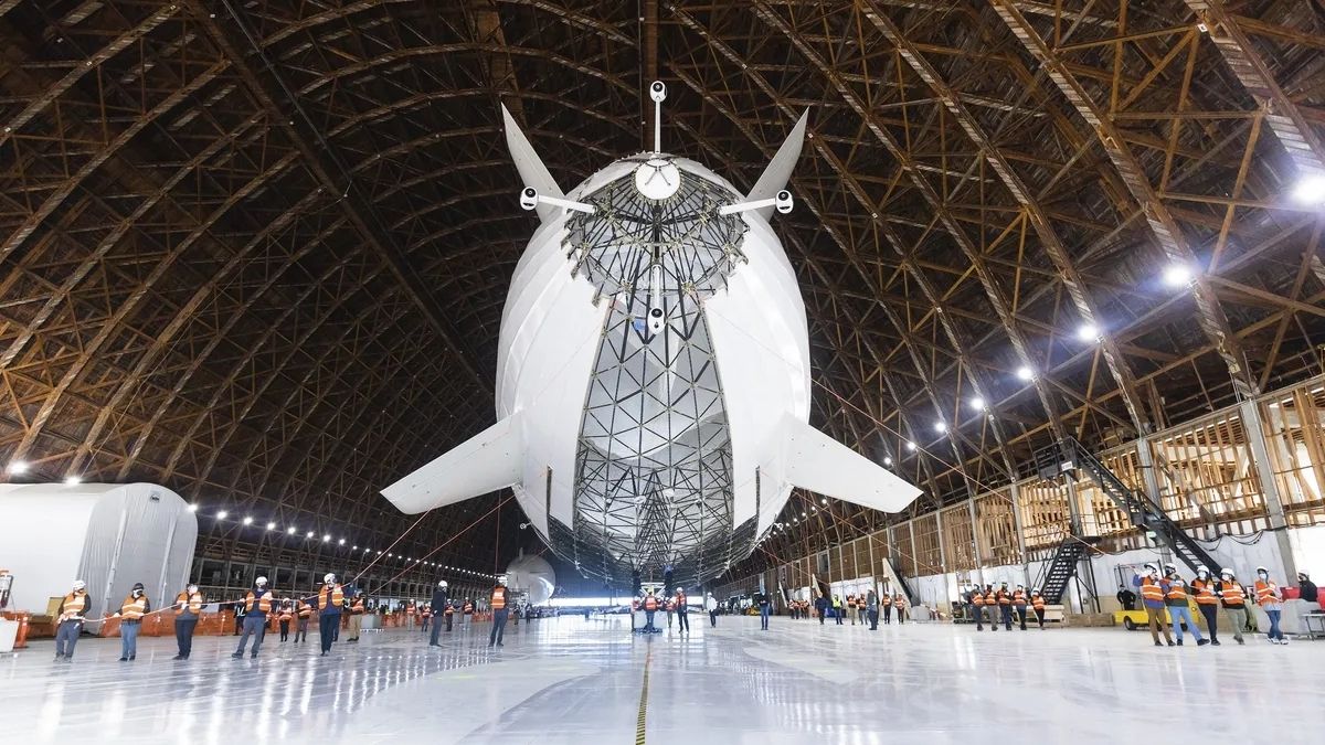 Засновник Google отримав дозвіл на політ величезного дирижабля Засновник Google отримав дозвіл на політ величезного дирижабля