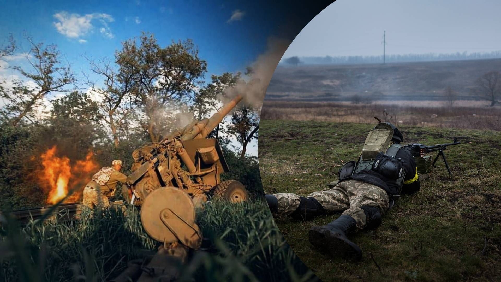 Епічні кадри бою в одній з лісосмуг під Бахмутом - 24 Канал Епічні кадри бою в одній з лісосмуг під Бахмутом - 24 Канал