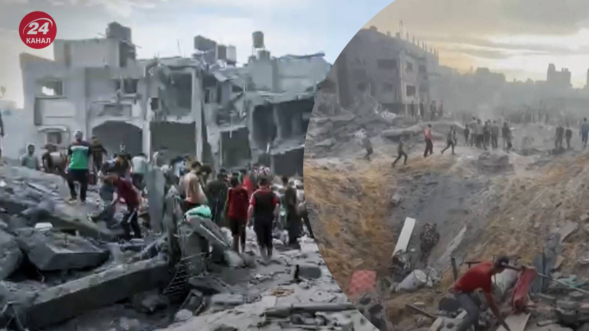 На території Джабалії зафіксовано руйнування На території Джабалії зафіксовано руйнування