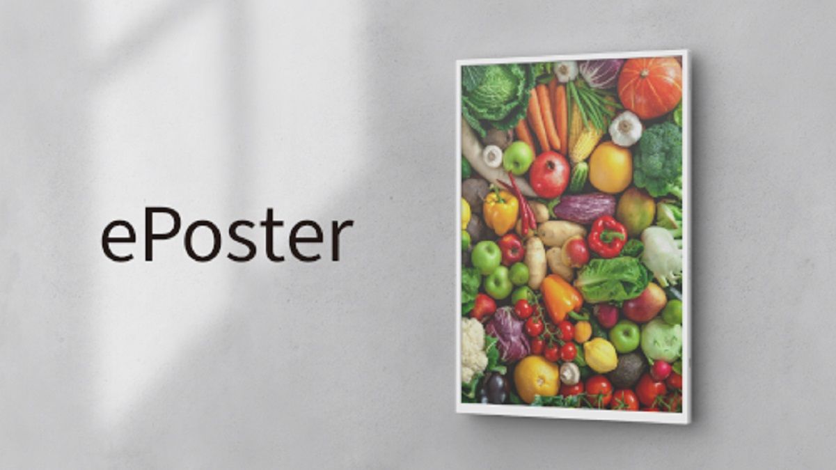 ePoster – панель E Ink Spectra 6