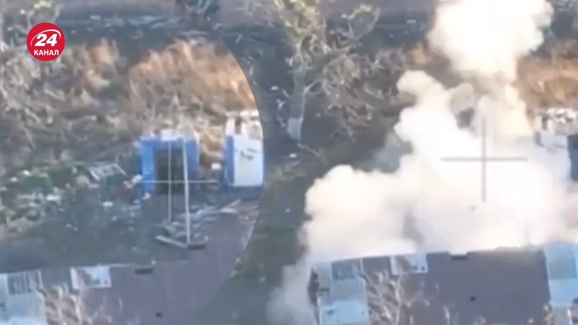 Наші військові влучно вдарили по окупантах у льосі Наші військові влучно вдарили по окупантах у льосі