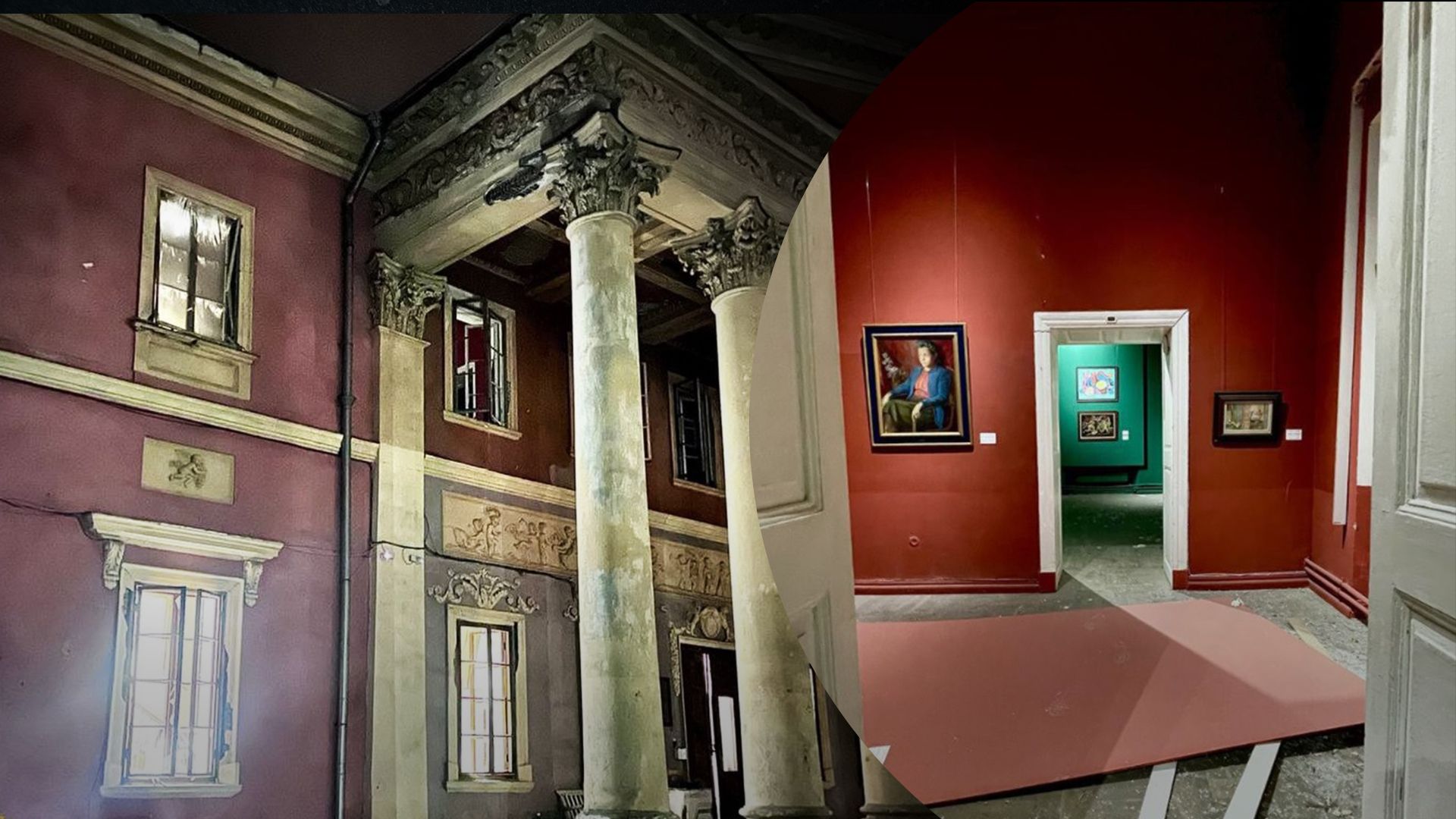 Окупанти пошкодили Одеський художній музей