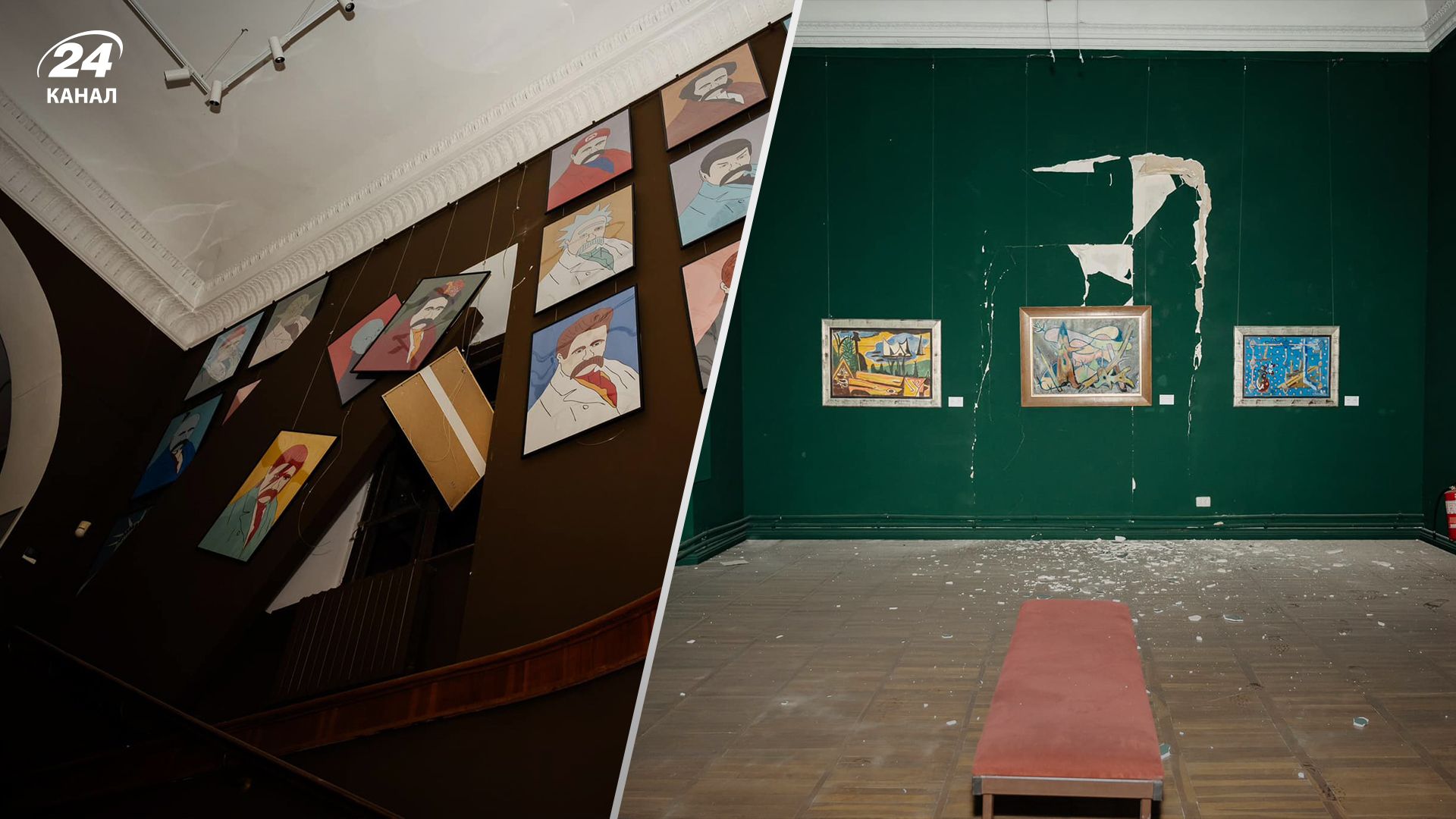 Одеський музей після ракетної атаки