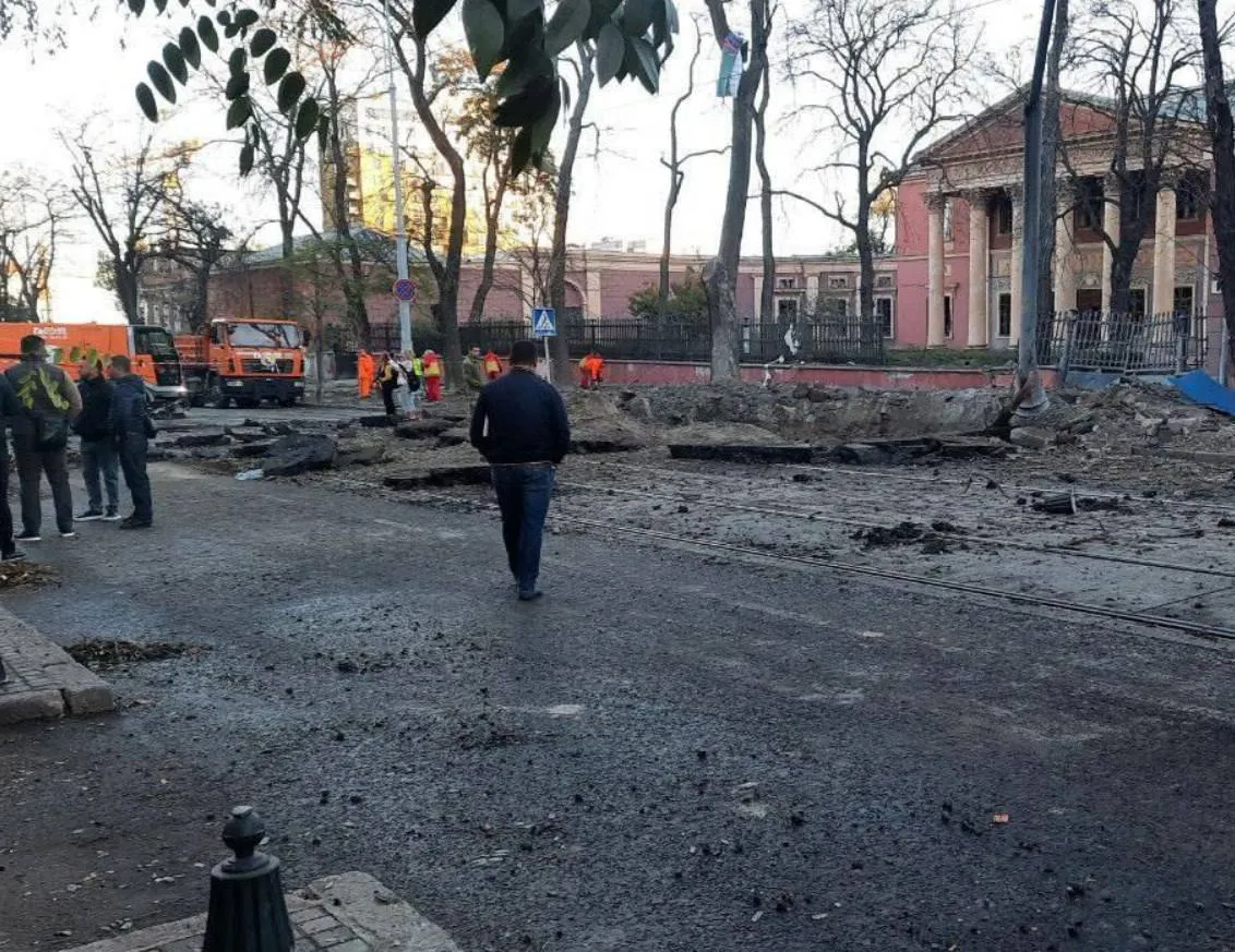 Національний музей в Одесі був пошкоджений