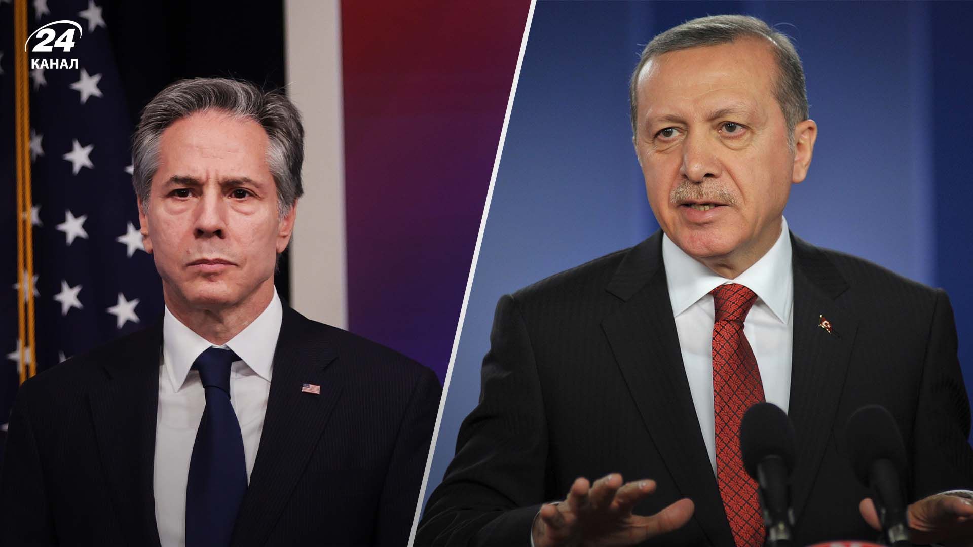 Мета візиту Блінкена в Туреччину - чи зацікавлений Ердоган у війні на Близькому Сході - 24 Канал