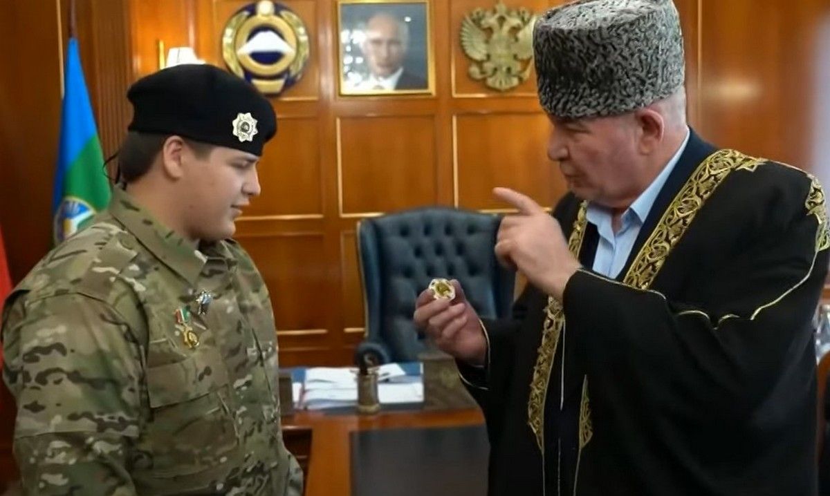 Сын Кадырова получил очередную награду
