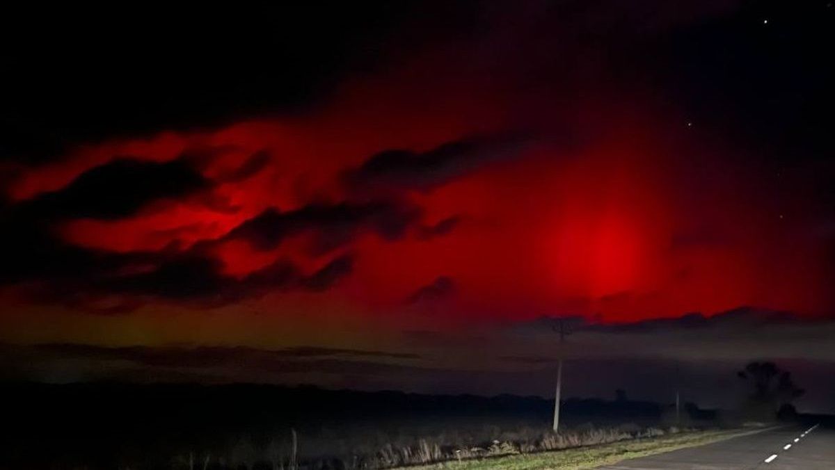 Полярное сияние в Украине Полярное сияние в Украине