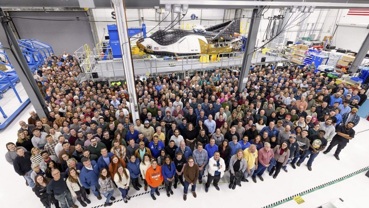 Новый космический корабль Dream Chaser показали на фото Новый космический корабль Dream Chaser показали на фото