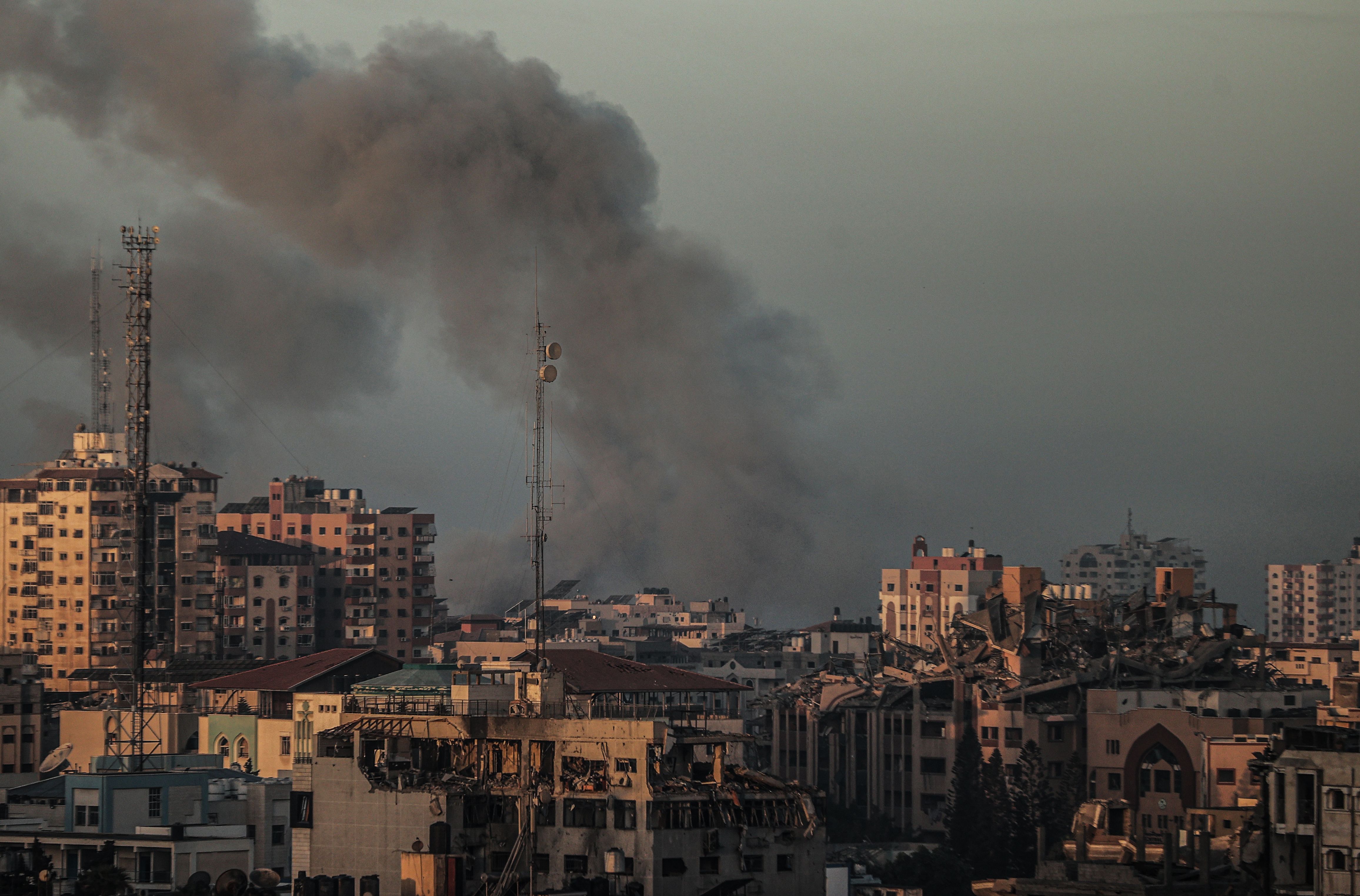 В Секторе Газа продолжается наземная операция Израиля
