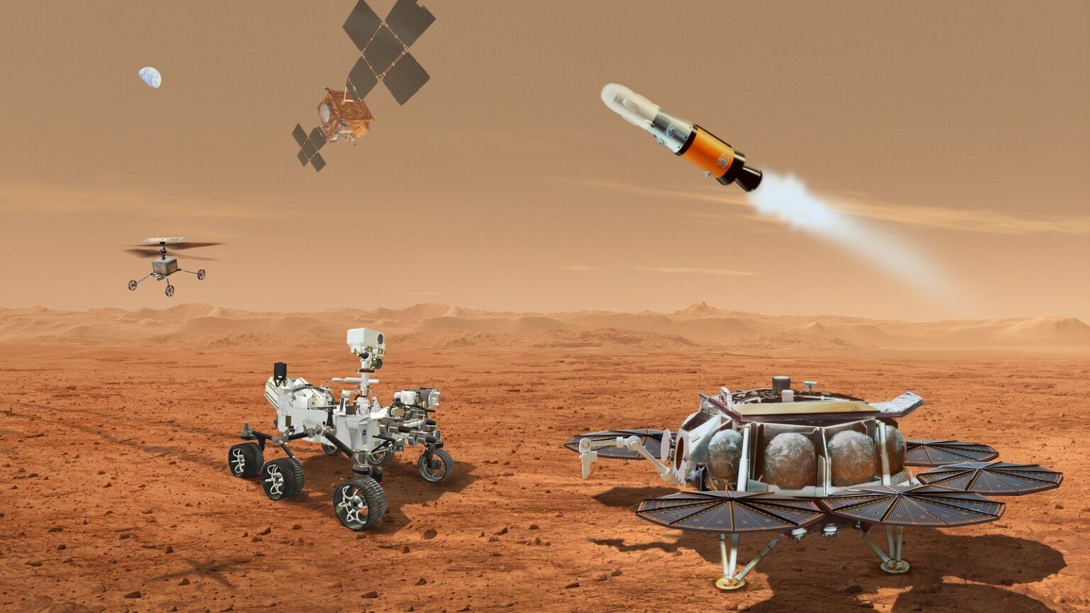 Зразки поверхні Марса повернуть на Землю