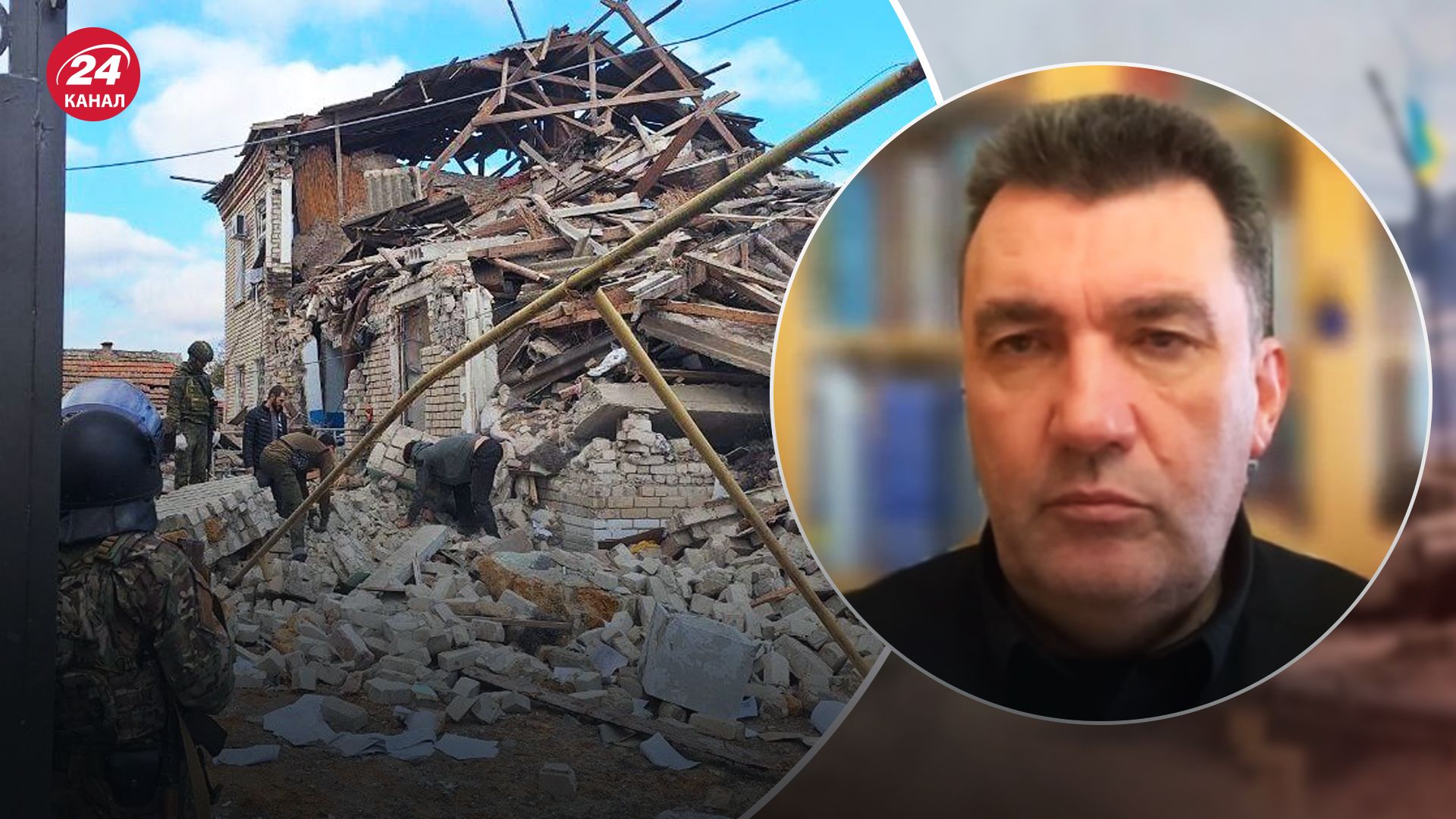 Данілов про вибухи в Скадовську Данілов про вибухи в Скадовську