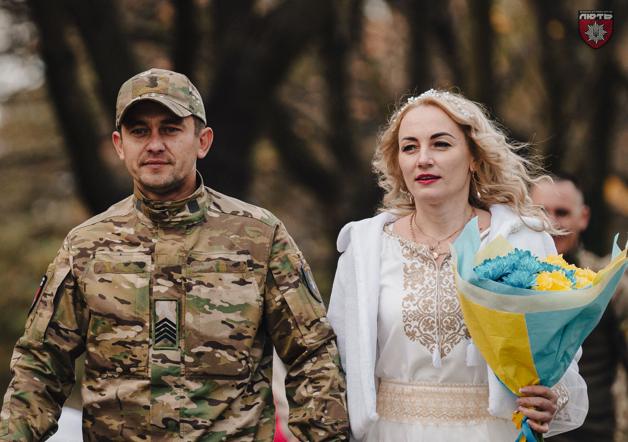 Одружився боєць бригади "Лють" Одружився боєць бригади "Лють"