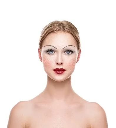 Пример типичного макияжа 1930-х годов Пример типичного макияжа 1930-х годов