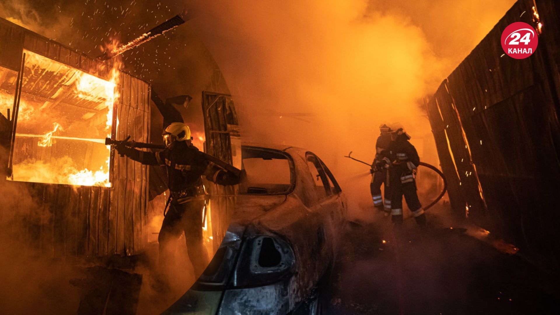В Дарницком районе Киева вспыхнул пожар