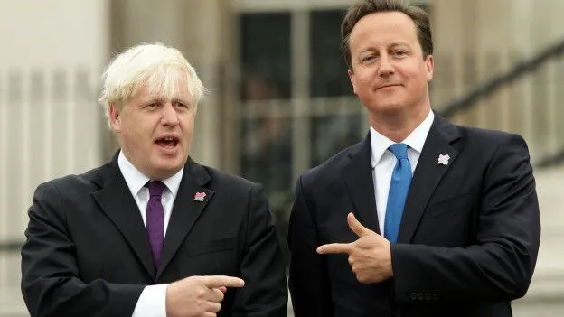 Борис Джонсон і Девід Кемерон Борис Джонсон і Девід Кемерон