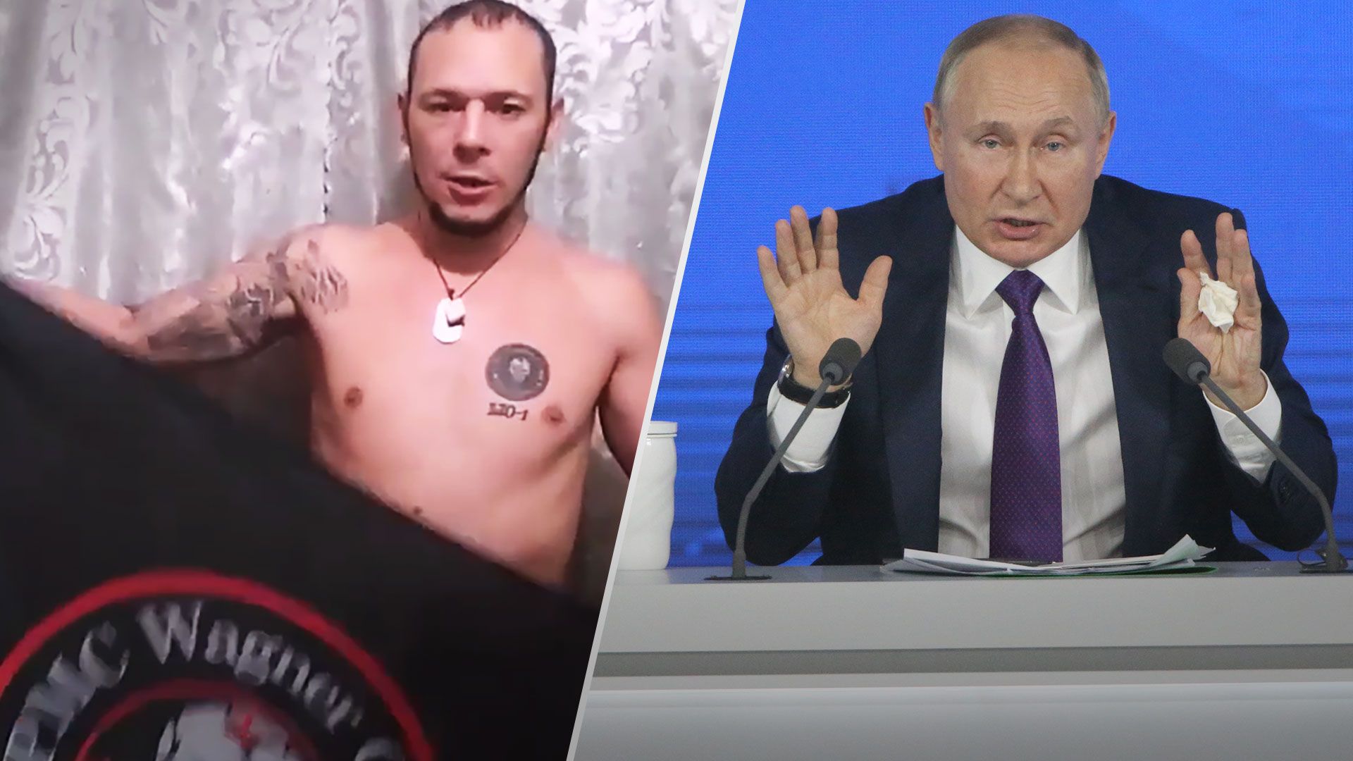 Вагнерівець записав до Путіна звернення з погрозами - 24 Канал Вагнерівець записав до Путіна звернення з погрозами - 24 Канал