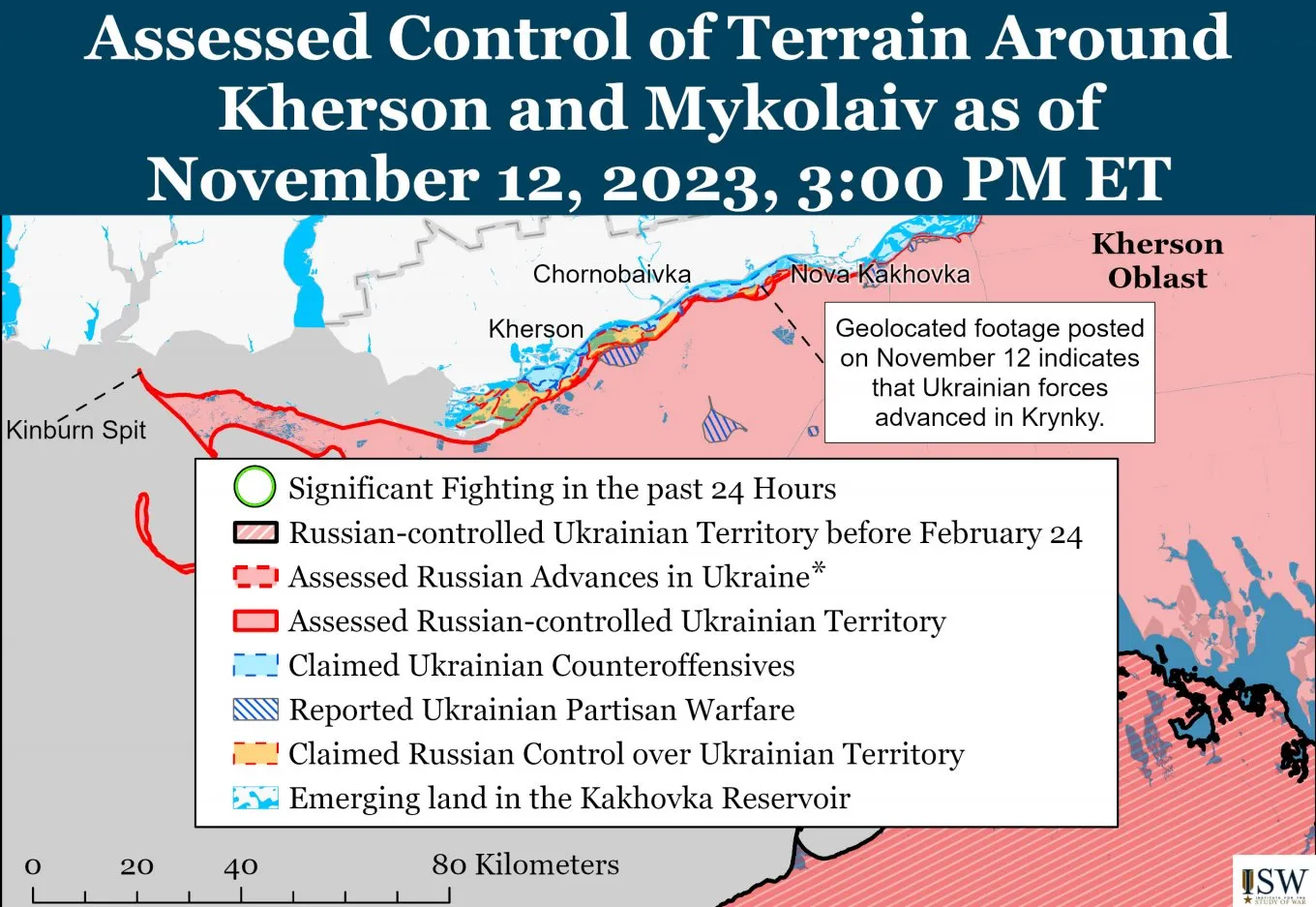 звіт ISW звіт ISW
