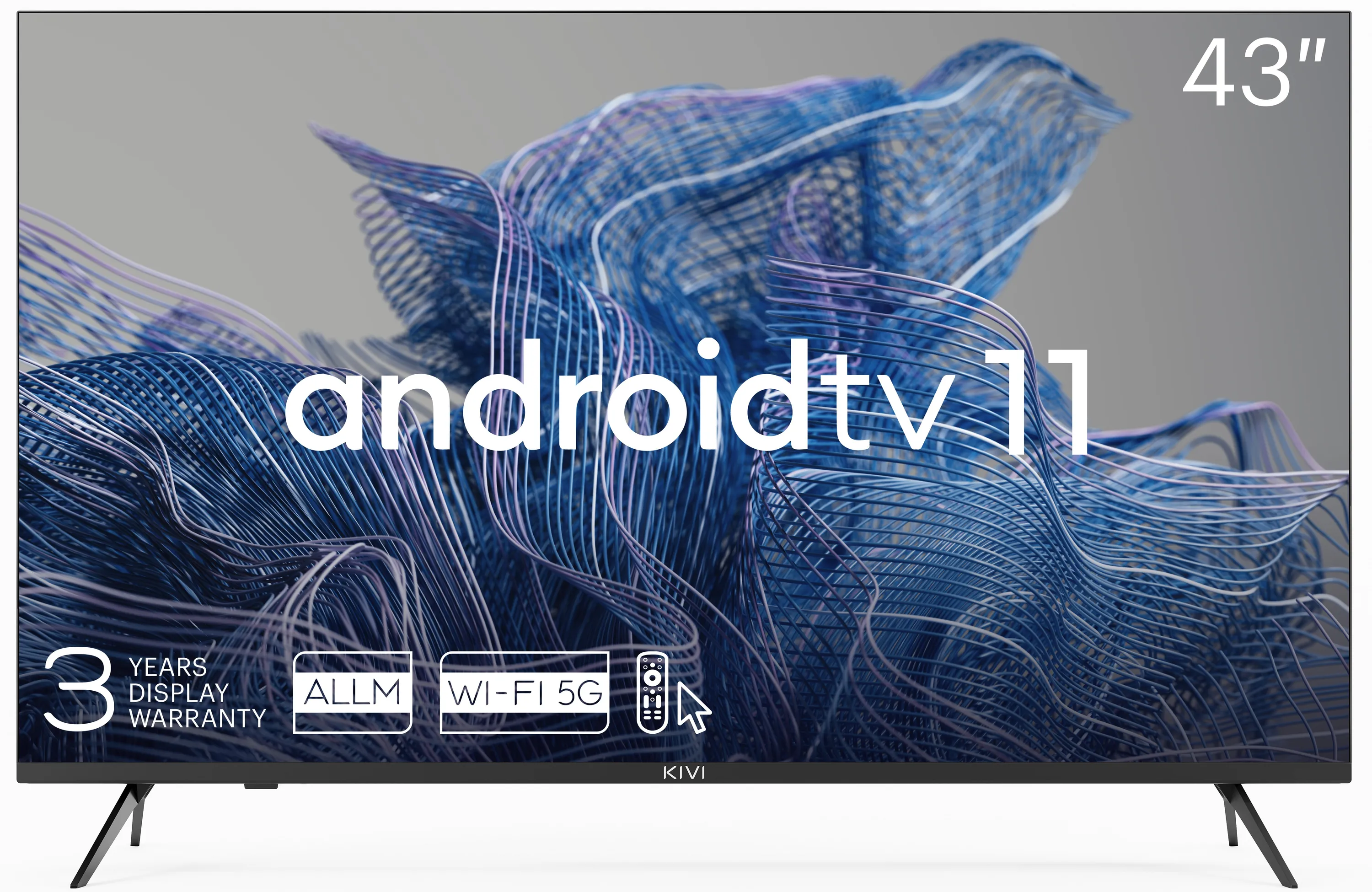 Технологічний 43-дюймовий Smart-телевізор KIVI 43U750NB Технологічний 43-дюймовий Smart-телевізор KIVI 43U750NB