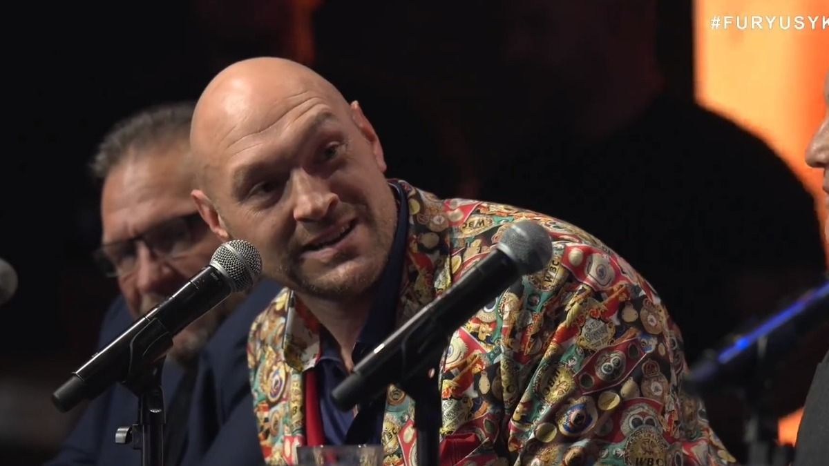 Усик - Ф'юрі - Циганський король образив українця перед пресконференцією