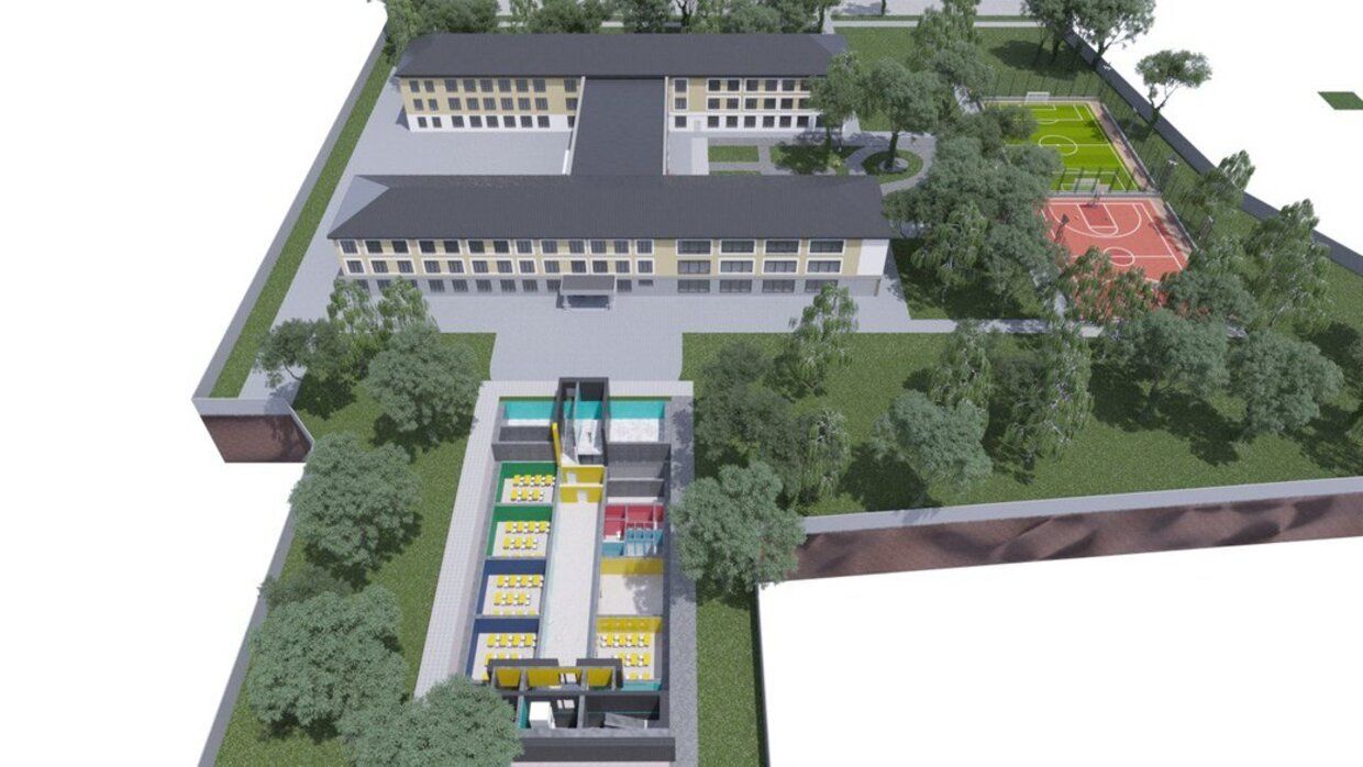 Підземна школа - на Харківщині будують унікальну підземну споруду Підземна школа - на Харківщині будують унікальну підземну споруду