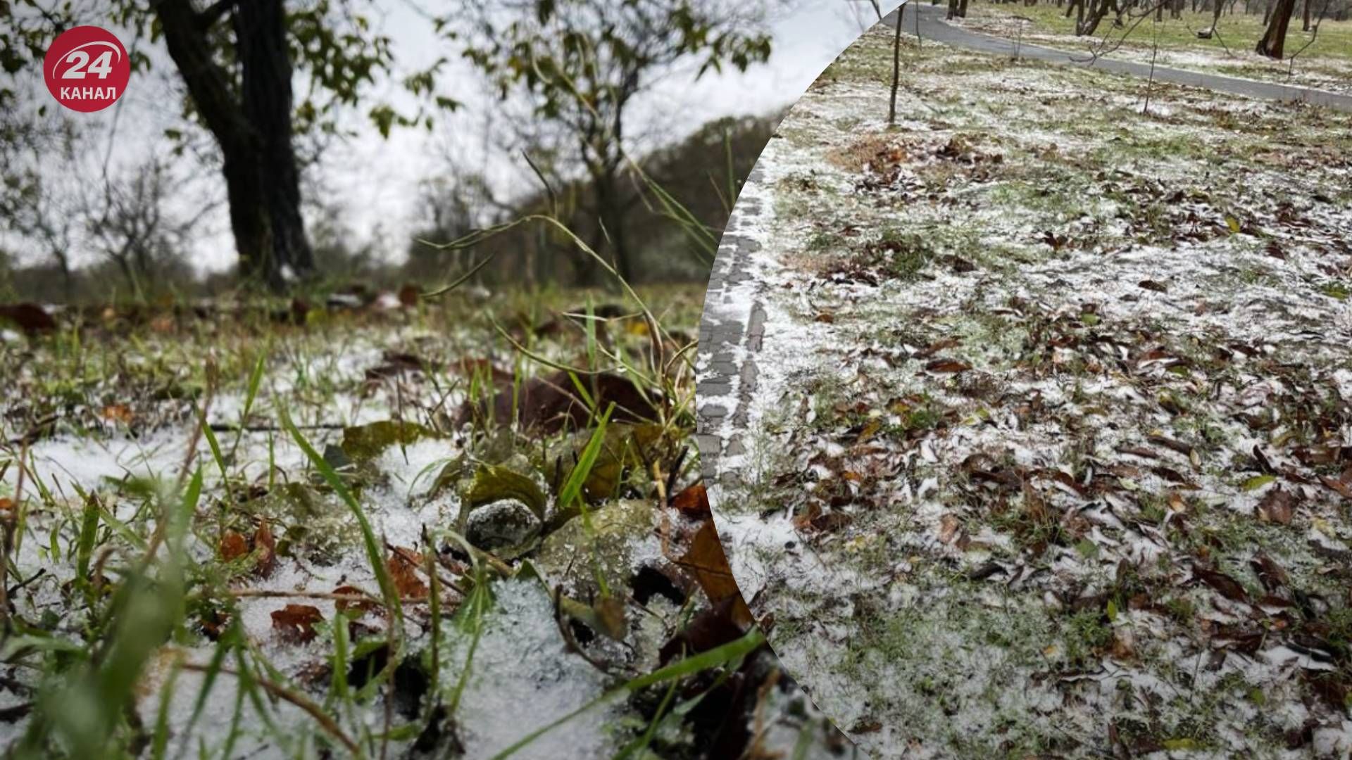 Перший сніг в Одесі випав 19 листопада