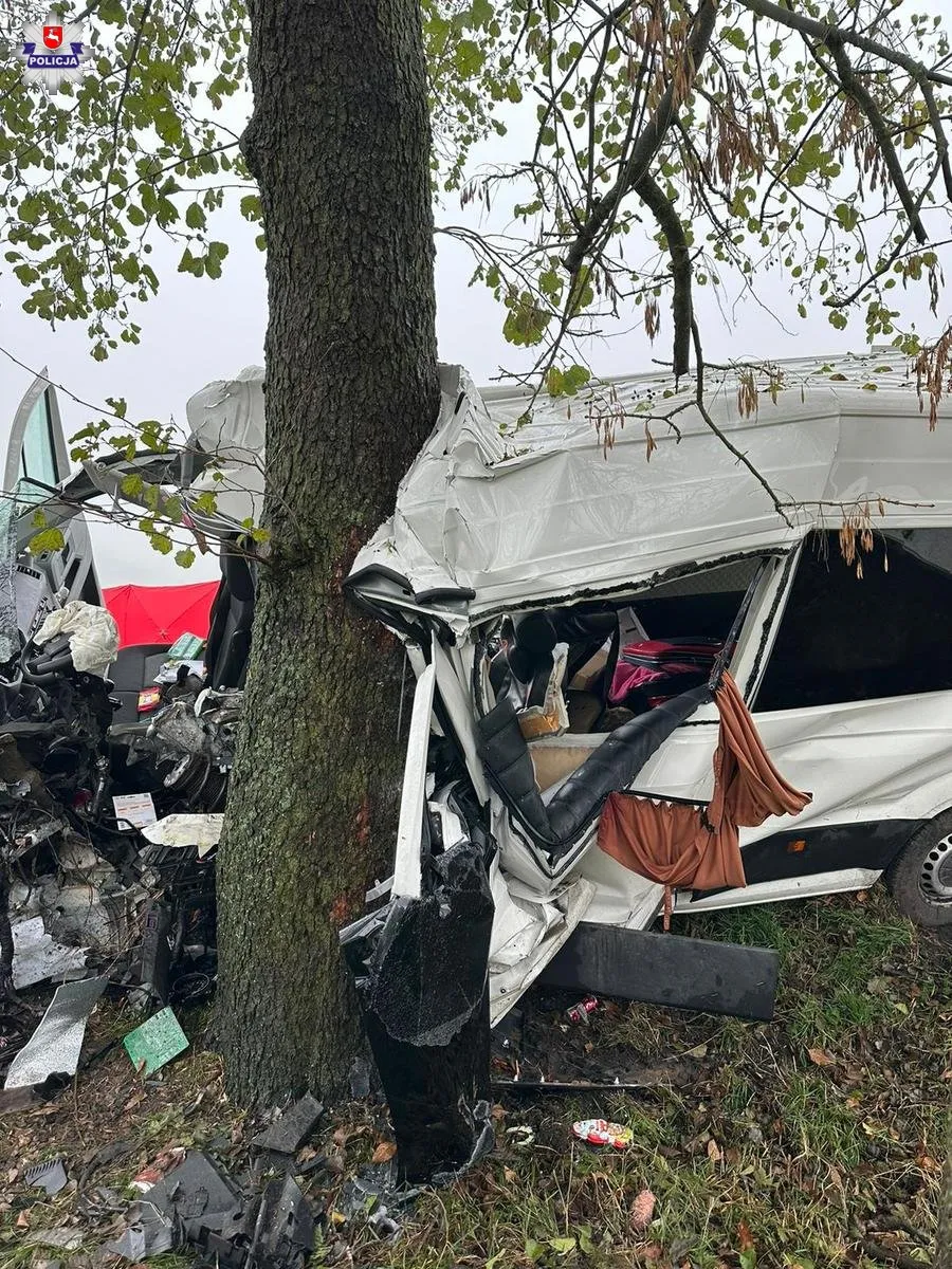 Украинцы попали в аварию в Польше