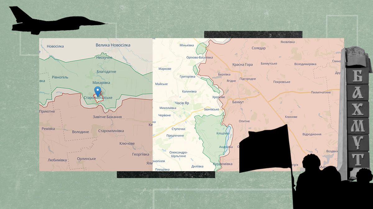 Нові великі наступи росіян - як за тиждень змінилась карта фронту Нові великі наступи росіян - як за тиждень змінилась карта фронту