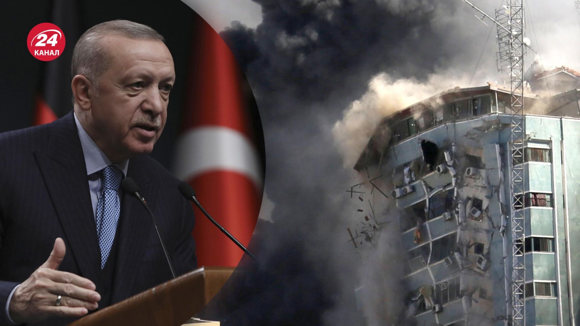 Ердоган розкритикував Захід через реакцію на війну Ізраїлю та ХАМАС