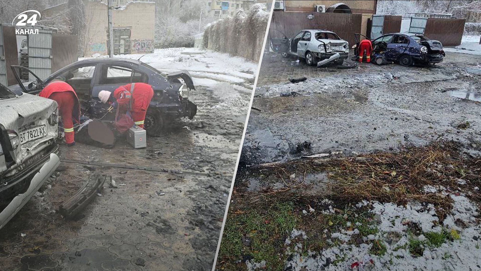 Утром оккупанты обстреляли автостоянку в Херсоне: есть погибшие - 24 Канал Утром оккупанты обстреляли автостоянку в Херсоне: есть погибшие - 24 Канал