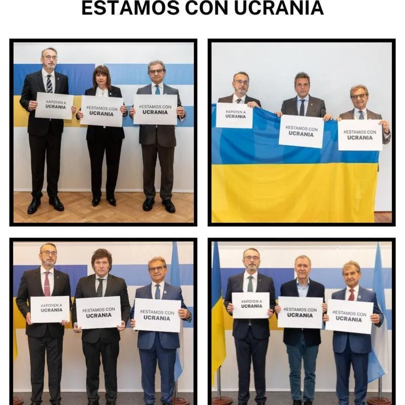 Милей поддерживает Украину