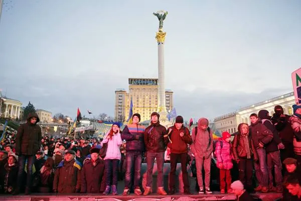 Перед разгоном Майдана