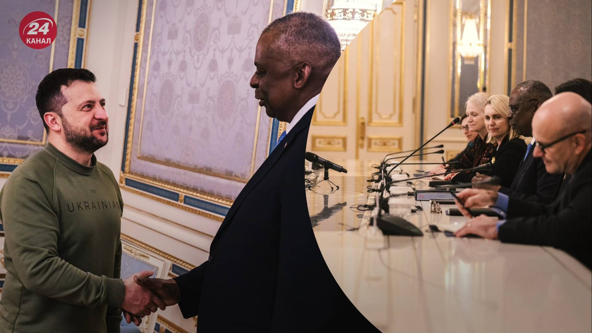 Ллойд Остін зустрівся з президентом України Ллойд Остін зустрівся з президентом України