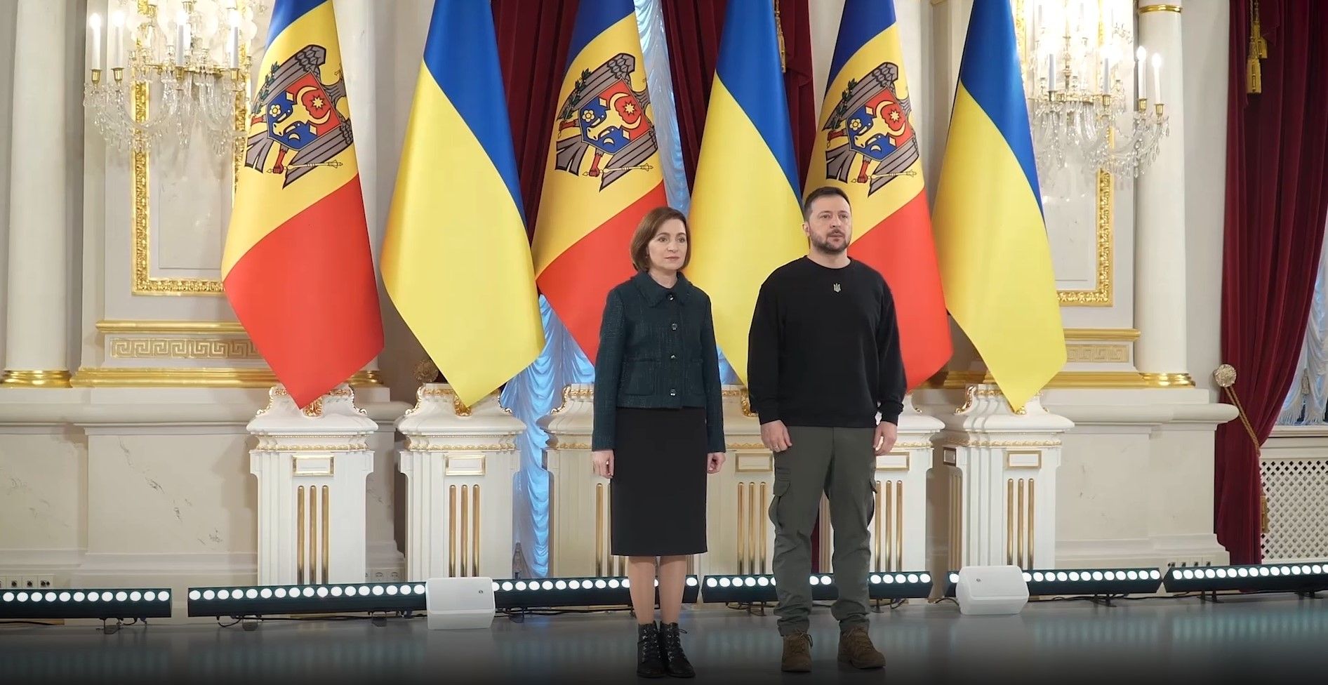 Майя Санду подякувала ЗСУ за захист під час візиту до Києва 21 листопада 2023 Майя Санду подякувала ЗСУ за захист під час візиту до Києва 21 листопада 2023