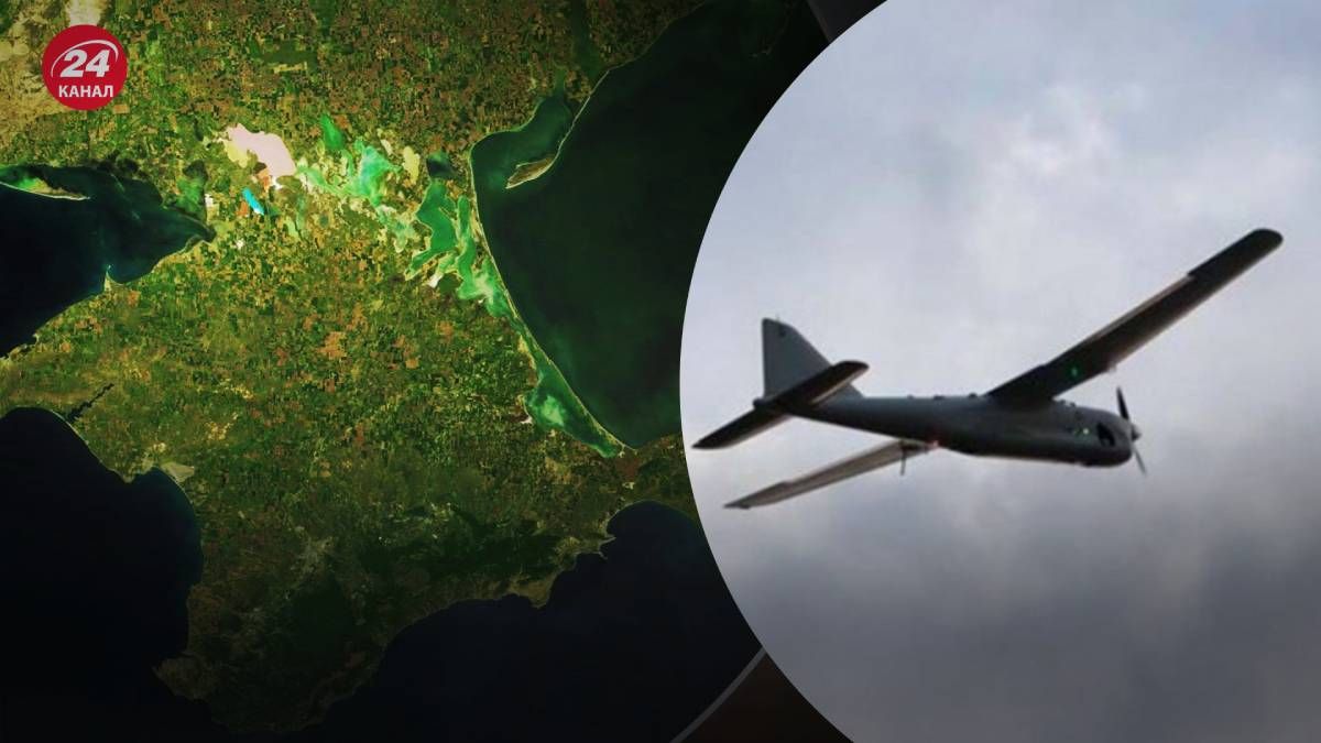 Атака беспилотников в Крыму Атака беспилотников в Крыму