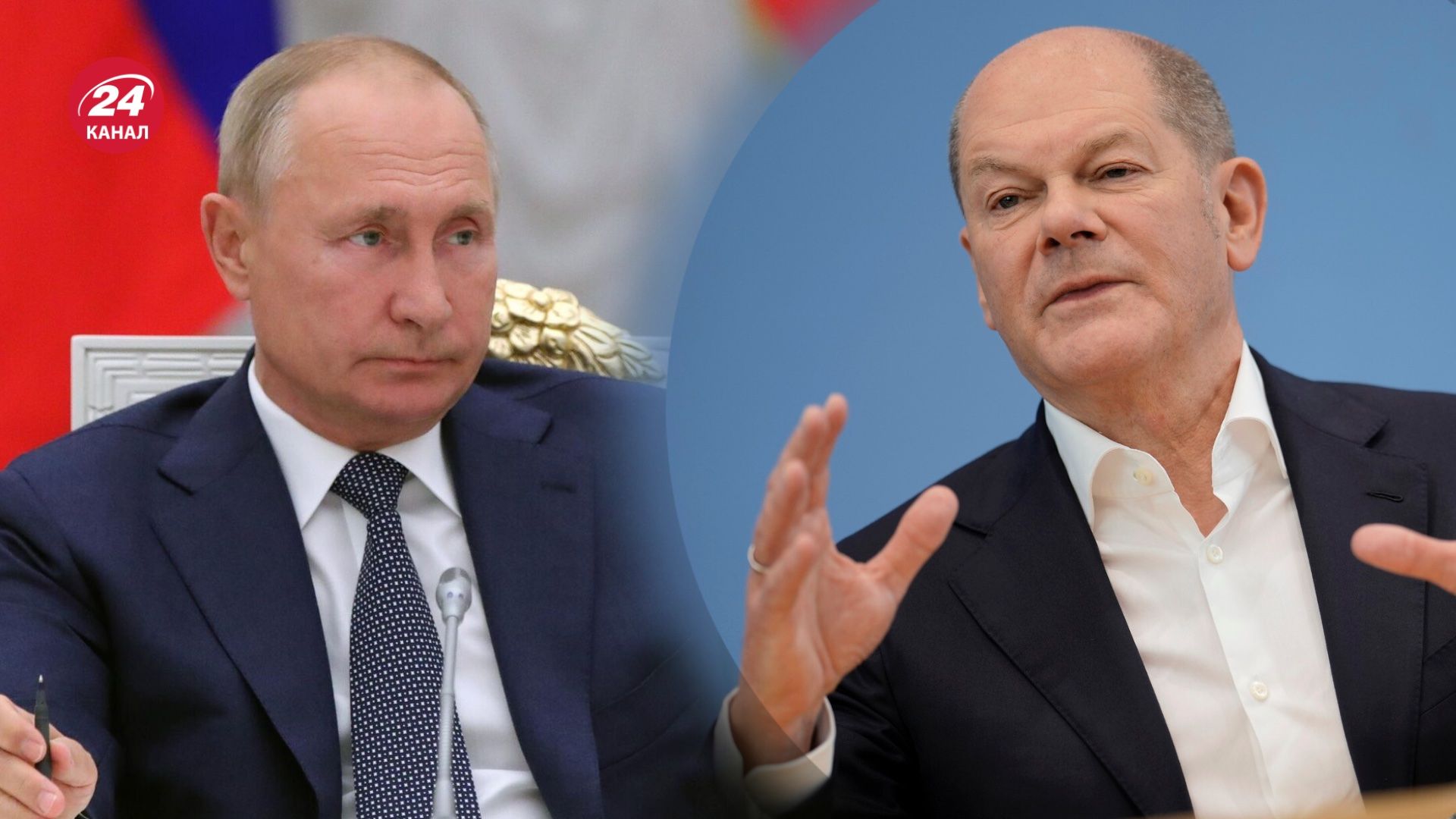 Шольц закликав Путіна припинити війну в Україні